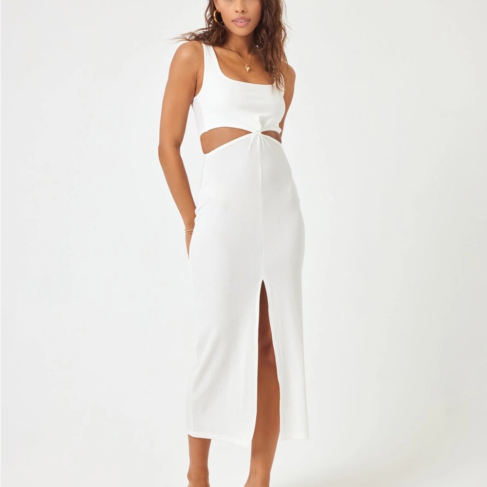 lspace skyler dress - cream